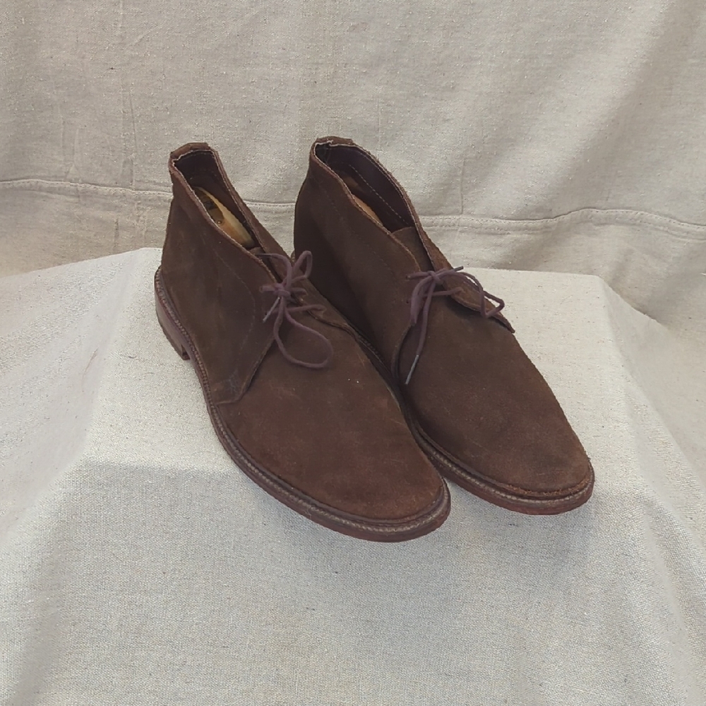 Alden Unlined Suede Two Eye Chukka